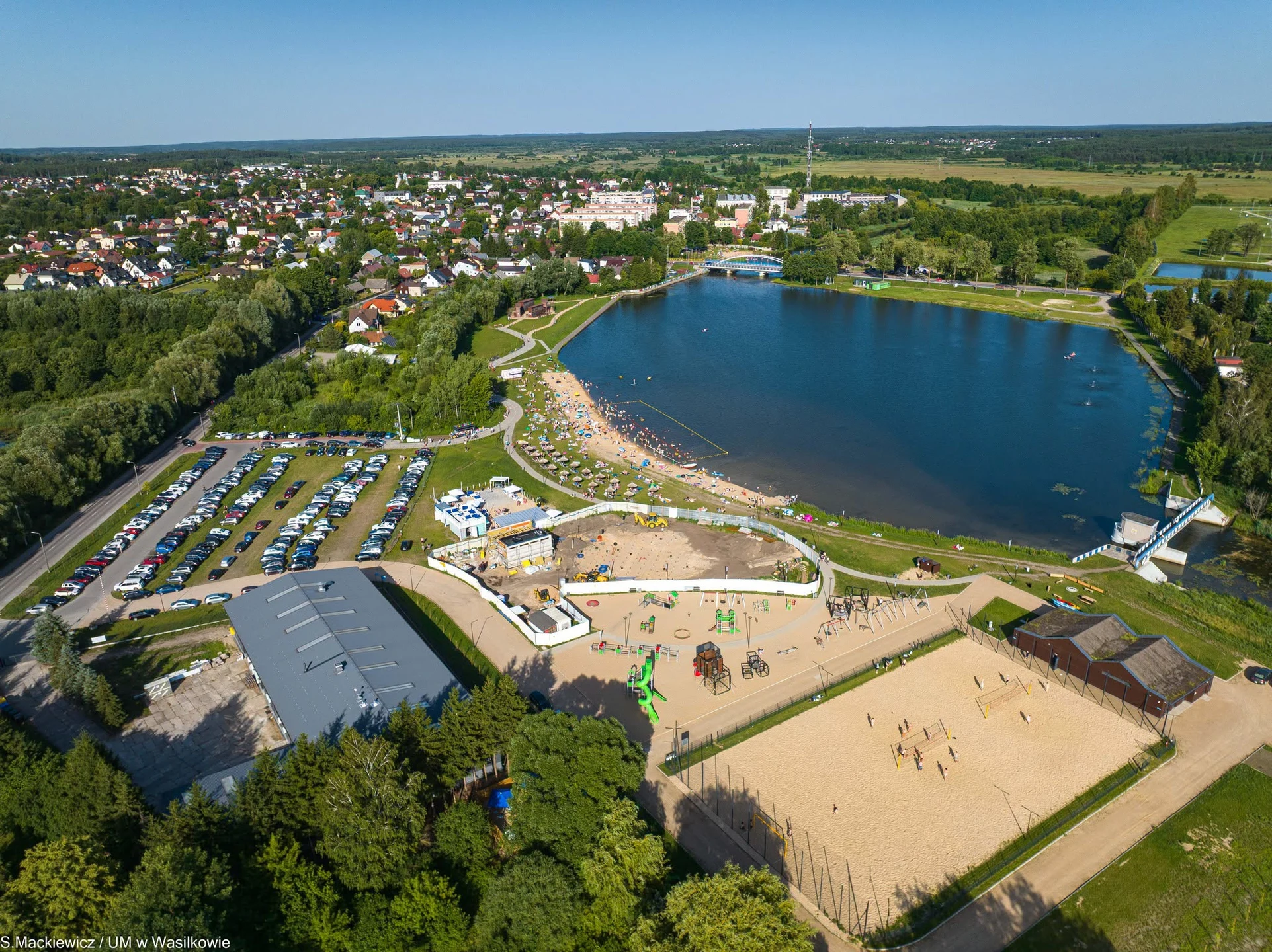 Płatny parking przy zalewie w Wasilkowie od dziś
